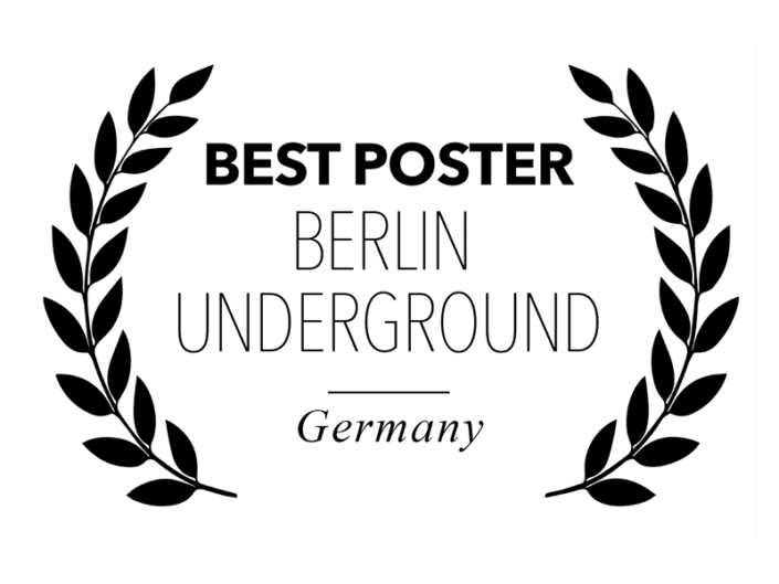 Berlin underground Film festival - Best Poster for Bitch, Popcorn & Blood