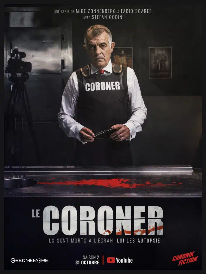 Coroner poster by Fabio Soares